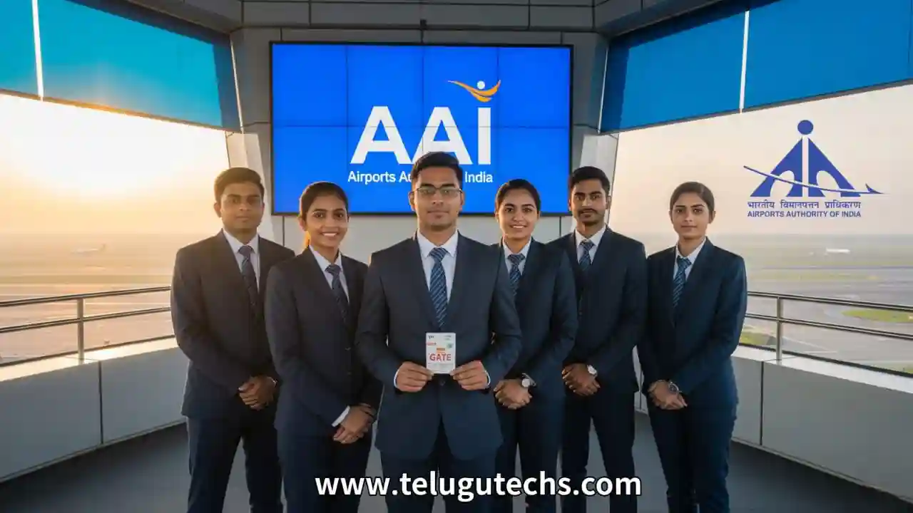 AAI Junior Executive Recruitment 2025 for 976 Airport Jobs without Exam – GATE Score Based