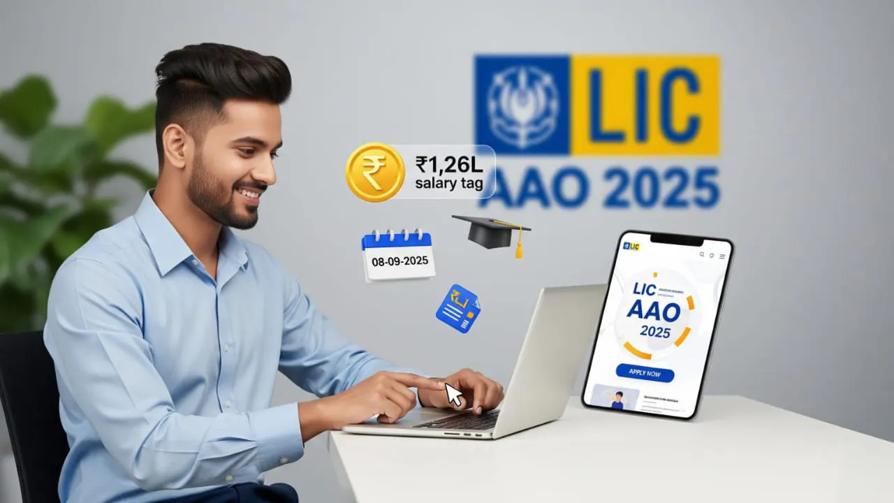 LIC AAO Recruitment 2025 - Assistant Administrative Officer applying online
