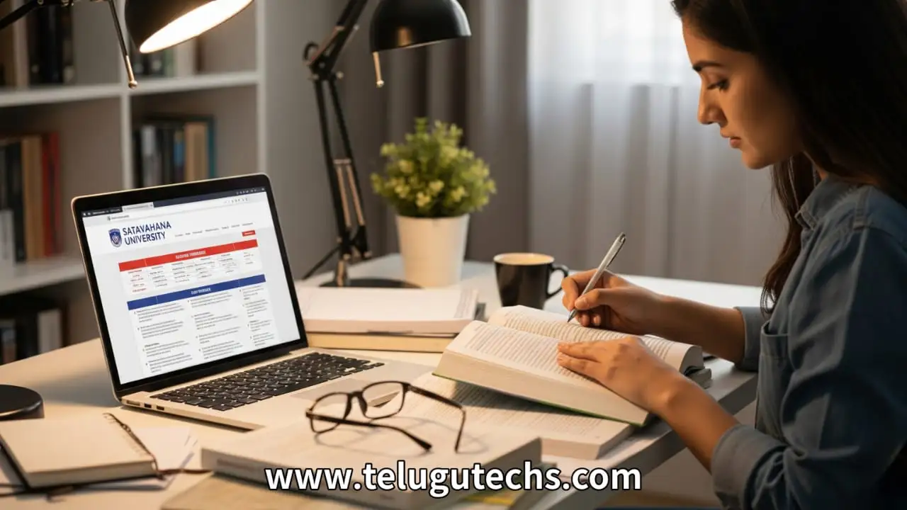 SU M.Ed Exam Schedule 2025 - released for 4th semester at Satavahana University, Karimnagar