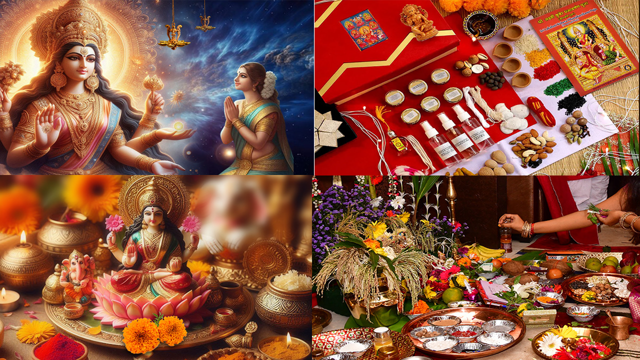 Varalakshmi Vratham Pooja Vidhana Samagri