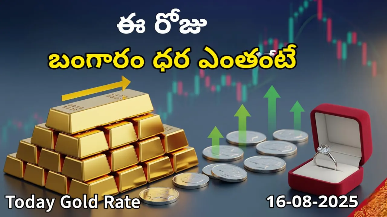 Gold Rate Today India - Gold, Silver, and Platinum Price Update in India – August 16, 2025