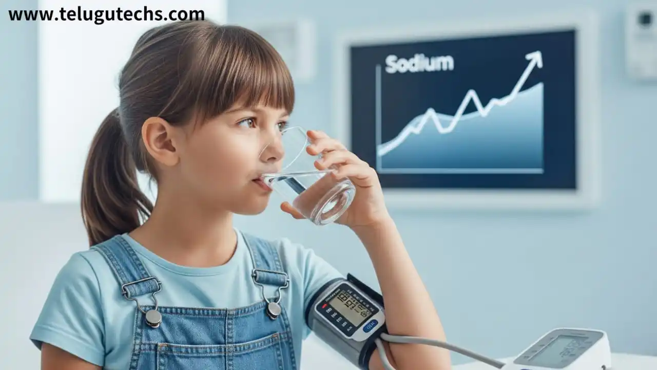 High Blood Pressure - Person drinking water to lower high blood pressure, with blood pressure monitor.