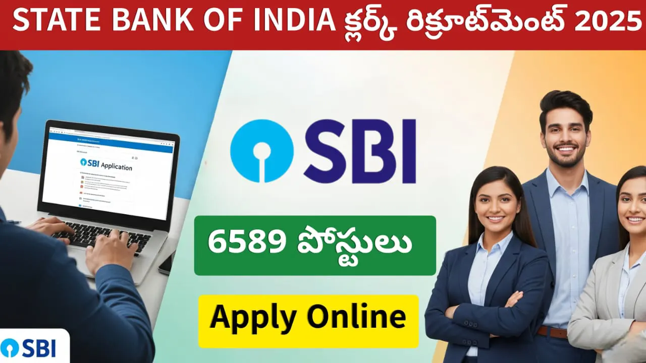 SBI Clerk Recruitment 2025