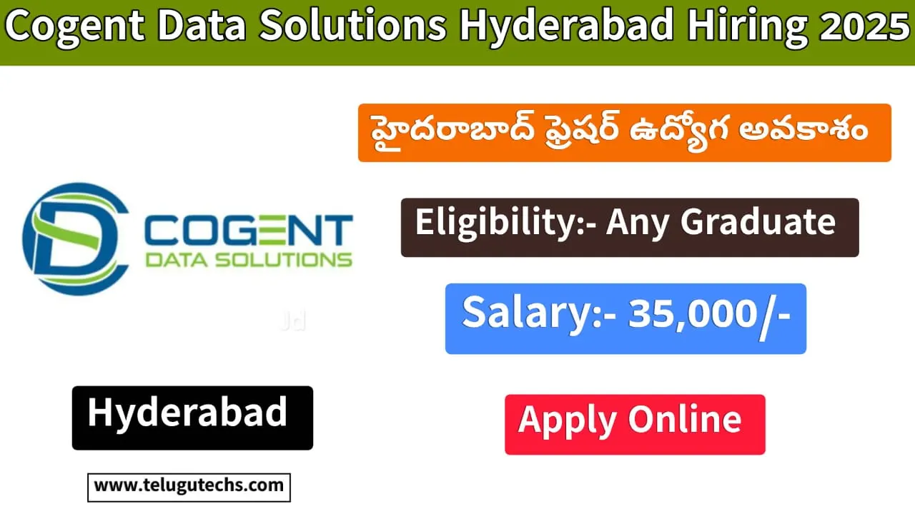 Cogent Data Salesforce Jobs 2025 – Apply for Developer Posts in Hyderabad