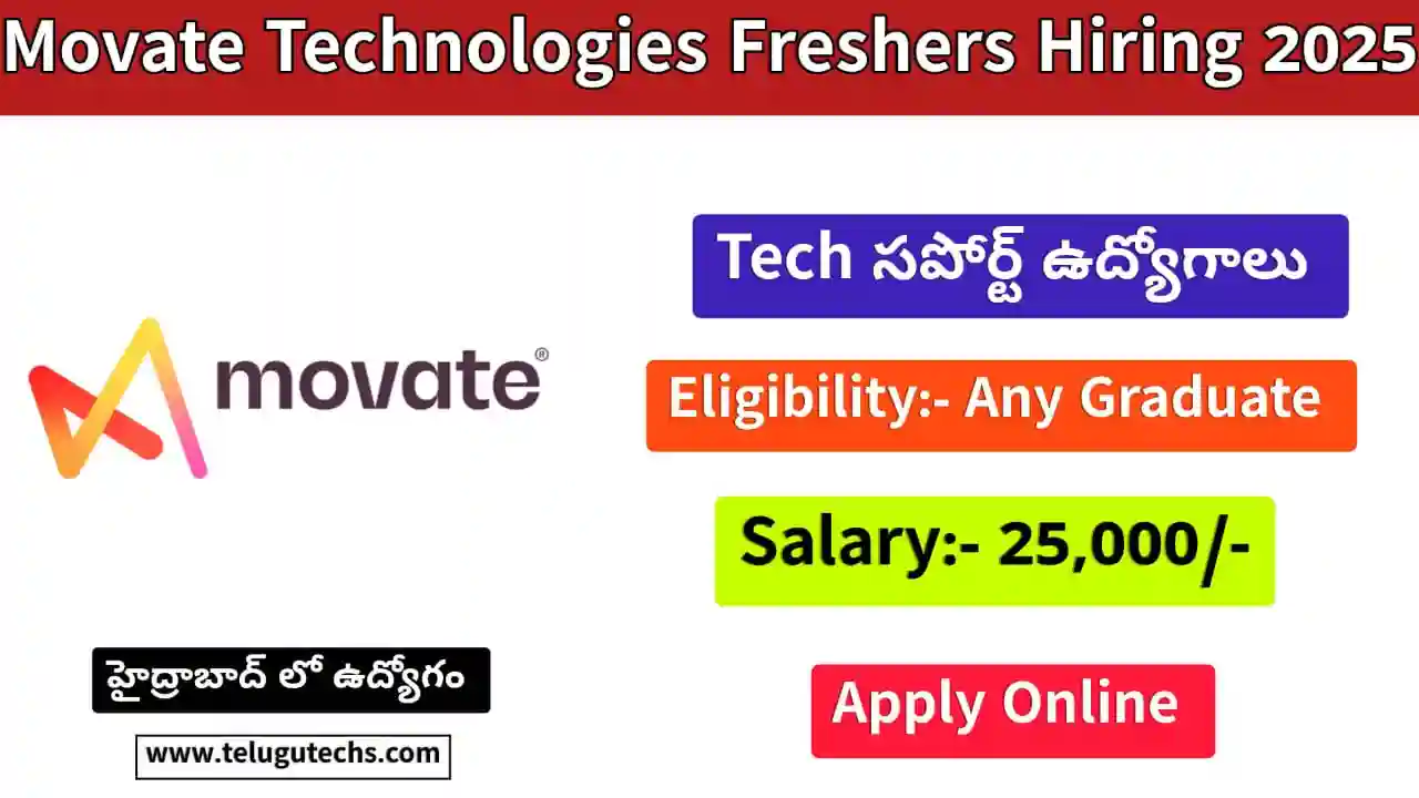 Movate_Technologies_Walkin_2025_Hyderabad_Telugu_techs -Movate Technologies Walkin 2025 – Apply for Tech Support Jobs in Hyderabad