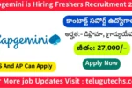 Capgemini Freshers Recruitment 2025 - Apply for CSG Role | ₹3.25 LPA | PAN India