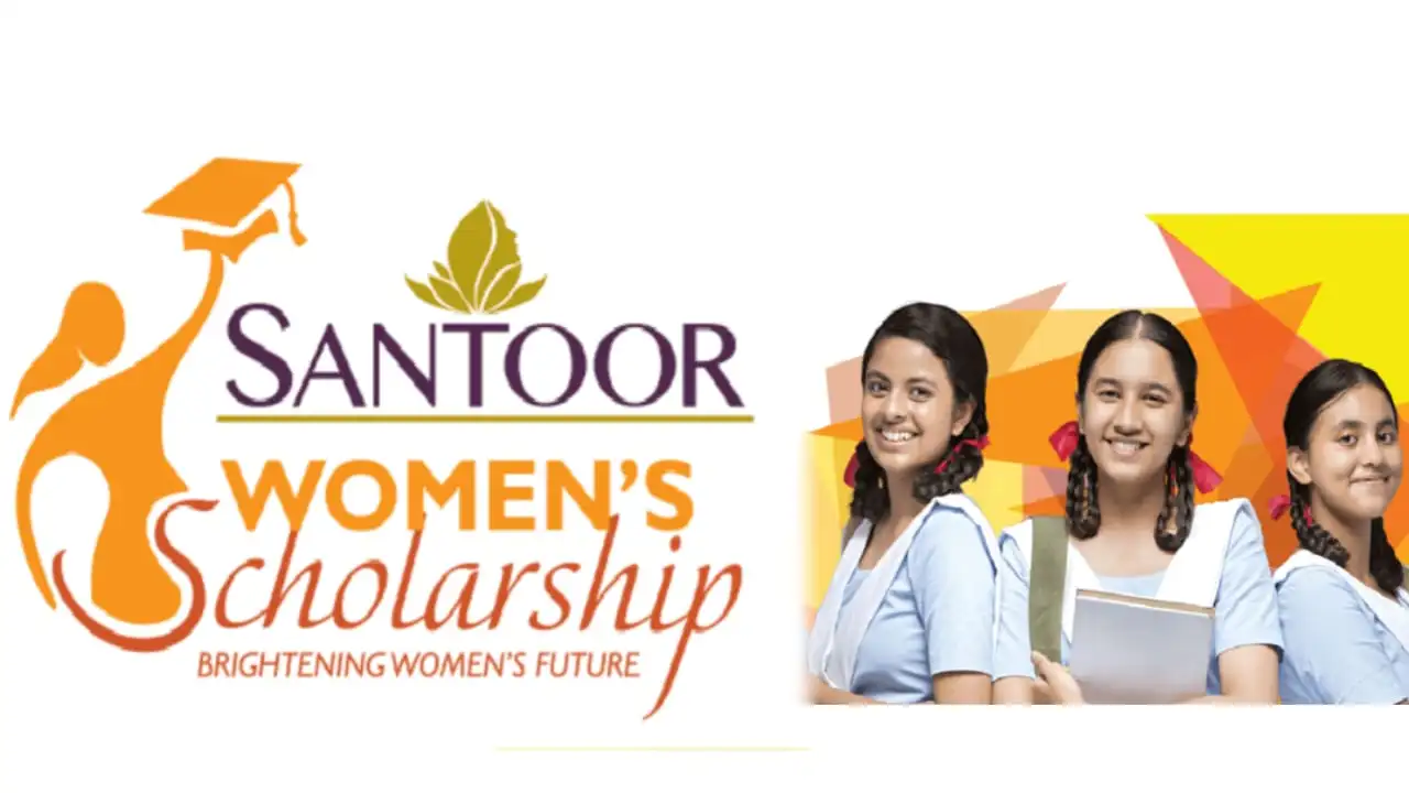 Santoor Scholarship Program 2025 - ₹30,000 one-time scholarship for first-year female UG students from Andhra Pradesh and Maharashtra. Apply via Buddy4Study